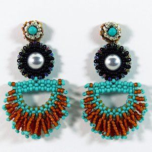 Southwestern fringe earrings